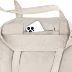 Saco de ombro de nylon com fecho de cordão ajustável 135 g/m² oitava vista