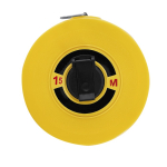 Fita métrica com manivela e escala em cm e polegadas 15 m segunda vista