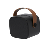 Colunas de plástico reciclado com pega castanha estilo retro 5 W segunda vista