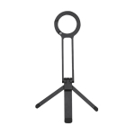 Suporte magnético para telemóvel dobrável, mosquetão, altura ajustável segunda vista