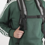 Suporte magnético para telemóvel dobrável, mosquetão, altura ajustável vista de ambiente