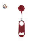 Abre-caricas de aço com suporte retráctil e clipe 65 cm