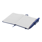 Bloco de notas de capa sintética com caneta a condizer A7 quinta vista