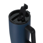 Caneca térmica de aço inoxidável com sistema de bebida duplo 1,2 L sexta vista