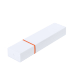 Marca-texto fluorescente com estojo branco e tinta em várias cores terceira vista