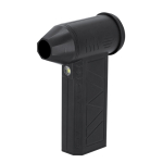 Soprador/aspirador portátil de plástico com bateria recarregável segunda vista