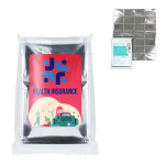 Manta de emergência em formato compacto com norma europeia