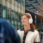 Auscultadores sem fios com cancelamento de ruído Philips 50 h cor branco sétima vista