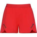 Calções de corrida em poliéster respirável para 110 g/m² Roly Direct Stratos cor vermelho primeira vista de uso