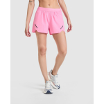 Calções de corrida em poliéster respirável para 110 g/m² Roly Direct Stratos cor rosa pastel primeira vista de uso