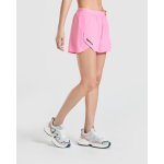 Calções de corrida em poliéster respirável para 110 g/m² Roly Direct Stratos cor rosa pastel terceira vista de uso