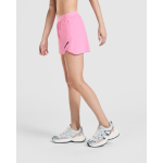 Calções de corrida em poliéster respirável para 110 g/m² Roly Direct Stratos cor rosa pastel quinta vista de uso