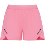 Calções de corrida em poliéster respirável para 110 g/m² Roly Direct Stratos cor rosa pastel terceira vista