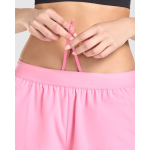 Calções de corrida em poliéster respirável para 110 g/m² Roly Direct Stratos cor rosa pastel vista detalhe 2