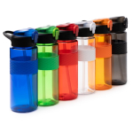 Garrafa sport em plástico reciclado com dosador tipo palhinha 700ml cor cor-de-laranja vista detalhe 4