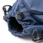 Bolsa porta-garrafa em plástico eco com fecho ajustável 2,5 L cor azul real vista detalhe 1