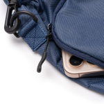 Bolsa porta-garrafa em plástico eco com fecho ajustável 2,5 L cor azul real vista detalhe 2