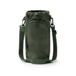 Bolsa porta-garrafa em plástico eco com fecho ajustável 2,5 L cor verde-escuro segunda vista