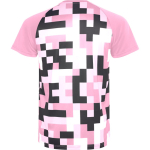 T-shirt técnica unissexo poliéster manga raglan 150 g/m² Roly Direct Ventor cor rosa pastel segunda vista