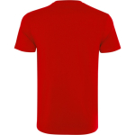 T-shirt unissexo de algodão de manga curta 180 g/m2 Roly Direct Kutta cor vermelho segunda vista