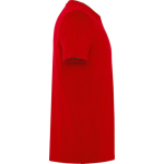 T-shirt unissexo de algodão de manga curta 180 g/m2 Roly Direct Kutta cor vermelho