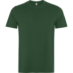 T-shirt unissexo de algodão de manga curta 180 g/m2 Roly Direct Kutta cor verde garrafa terceira vista