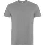 T-shirt unissexo de algodão de manga curta 180 g/m2 Roly Direct Kutta cor cinzento-claro primeira vista de uso