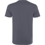 T-shirt unissexo de algodão de manga curta 180 g/m2 Roly Direct Kutta cor cinzento topo segunda vista