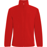 Casaco polar unissexo com gola alta 300 g/m2 Roly Direct New Artic cor vermelho primeira vista de uso