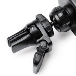 Carregador sem fios para carro com cabo retrátil Tipo C 15W cor preto vista detalhe 3