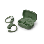 Auriculares sem fios com ecrã tátil e impermeabilidade IPX6 cor branco vista detalhe 1