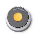 Luz de sinalização V16 homologada geolocalização e base magnética, LED 1km cor preto vista detalhe 2