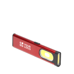 Lanterna dupla ultrafina em alumínio com íman e clipe, 3 intensidades vista principal