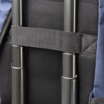 Mochila impermeável e repelente a líquidos para portátil 15'' cor azul-marinho vista detalhe 2