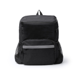 Mochila térmica de plástico reciclado com interior isotérmico 22L cor preto mate segunda vista