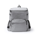 Mochila térmica de plástico reciclado com interior isotérmico 22L cor cinzento-claro segunda vista