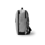 Mochila de viagem com compartimento antirroubo e rede 12'' cor cinzento vista detalhe 3