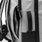Mochila de viagem com compartimento antirroubo e rede 12'' cor cinzento vista detalhe 6