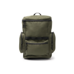 Mochila de viagem eco com abertura superior e bolso frontal 12'' cor verde-escuro segunda vista