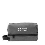 Necessaire ecológico com duplo compartimento e pega de transporte vista principal