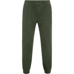 Calças jogger de algodão unissexo com bolsos laterais 390 g/m² Roly cor verde militar primeira vista de uso