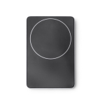 Powerbank magnético em alumínio reciclado com carregamento rápido 5.000 mAh cor vermelho vista detalhe 4