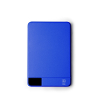 Powerbank magnético em alumínio reciclado com carregamento rápido 5.000 mAh cor azul real segunda vista