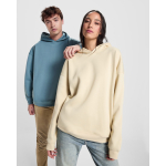Sweatshirt unissexo oversize com capuz forrado 320 g/m2 Roly Direct Otto cor azul acinzentado vista detalhe 5