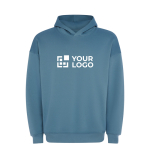 Sweatshirt unissexo oversize com capuz forrado 320 g/m2 Roly Direct Otto vista principal