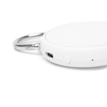 Ventoinha de mão com anel magnético e 3 velocidades cor branco vista detalhe 5