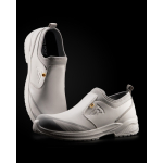 Calçado de trabalho com fecho em lycra e sola de poliuretano 200J Roly Pearl cor branco vista detalhe 3