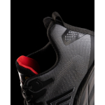 Calçado de trabalho unissexo respirável com sola de borracha macia Roly Onyx cor vermelho vista detalhe 5