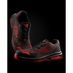 Calçado de trabalho desportivo anti-perfuração e biqueira dura Roly Garnet cor vermelho vista detalhe 3