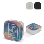 Colunas compactas com estrutura de plástico para personalizar 3 W